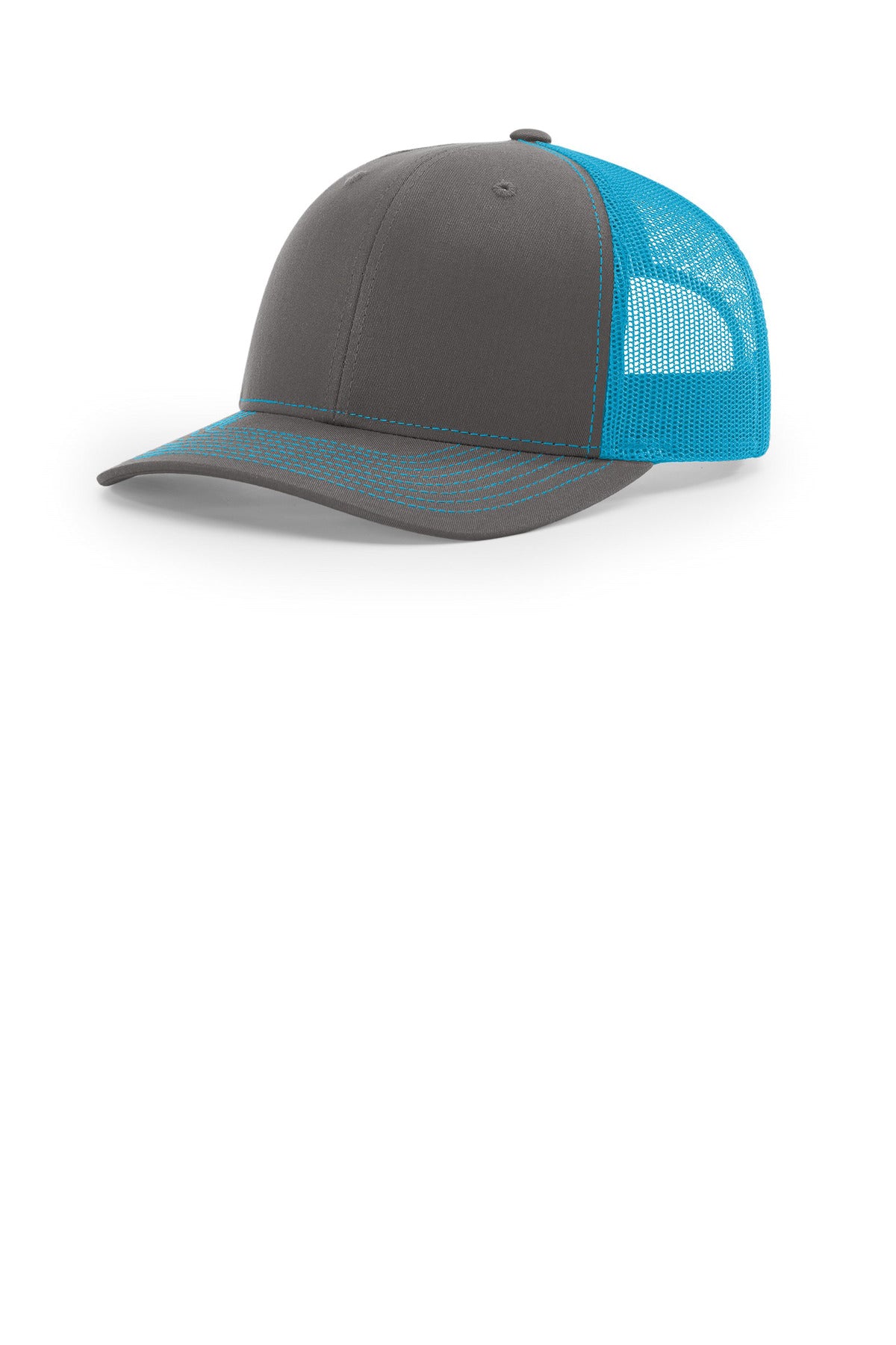 Charcoal/ Neon Blue