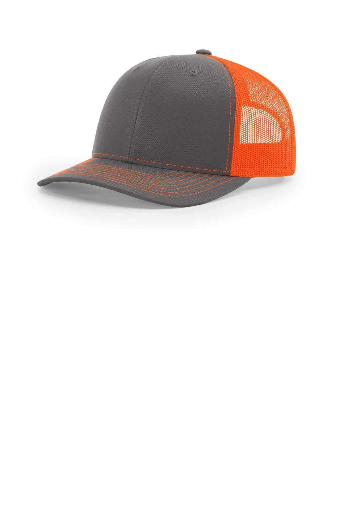 Charcoal/ Neon Orange