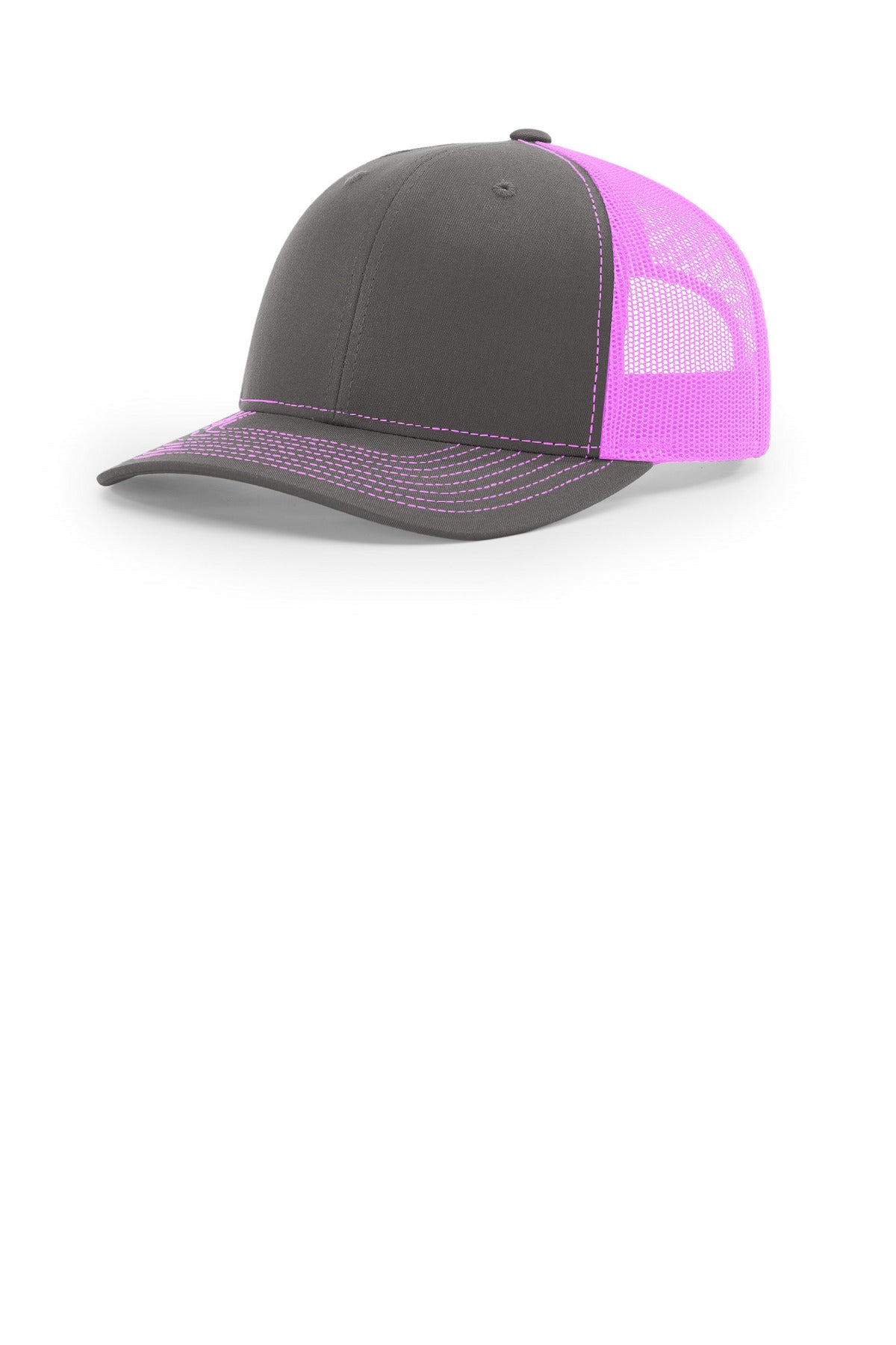 Charcoal/ Neon Pink