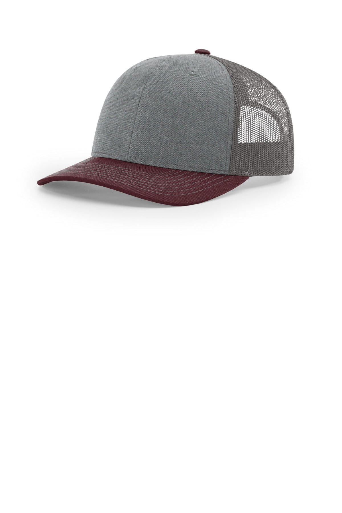 Heather Grey/ Charcoal/ Maroon