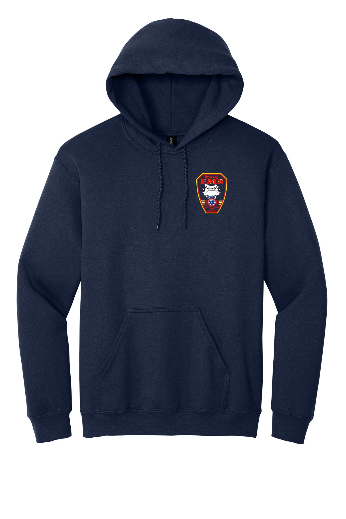 9-11 25th Anniversary FDNY EMS Station 20 Hoodie