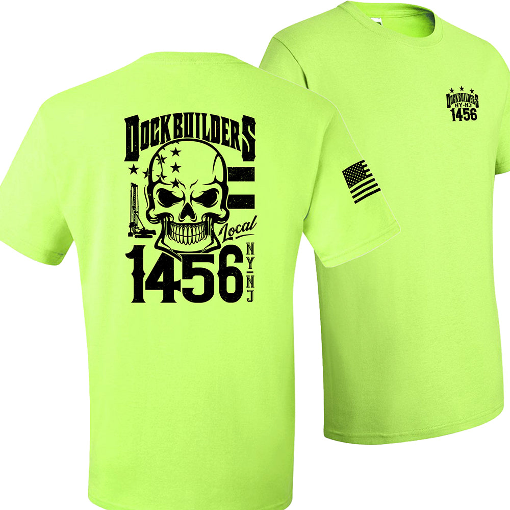 Dock Builders 1456 Skull T-Shirt