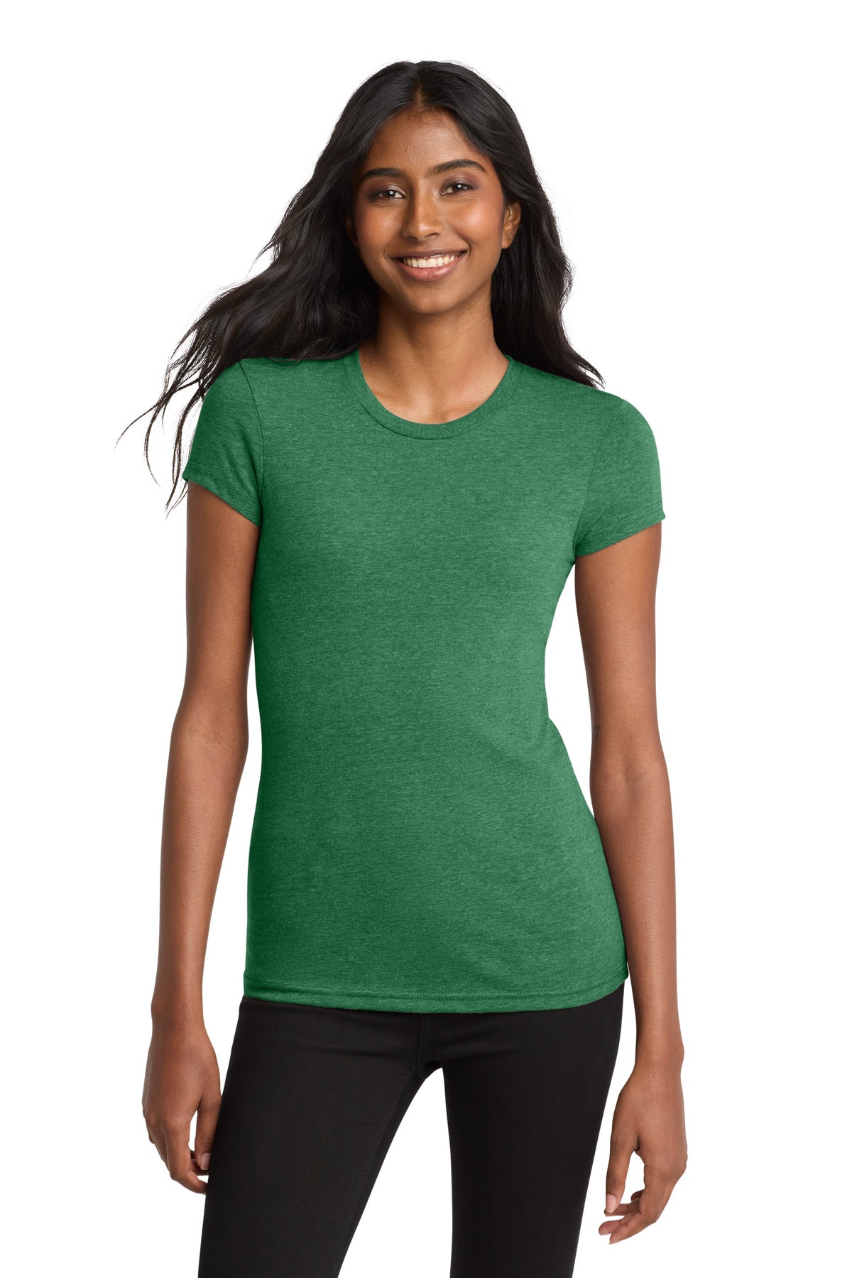 Heathered Kelly Green