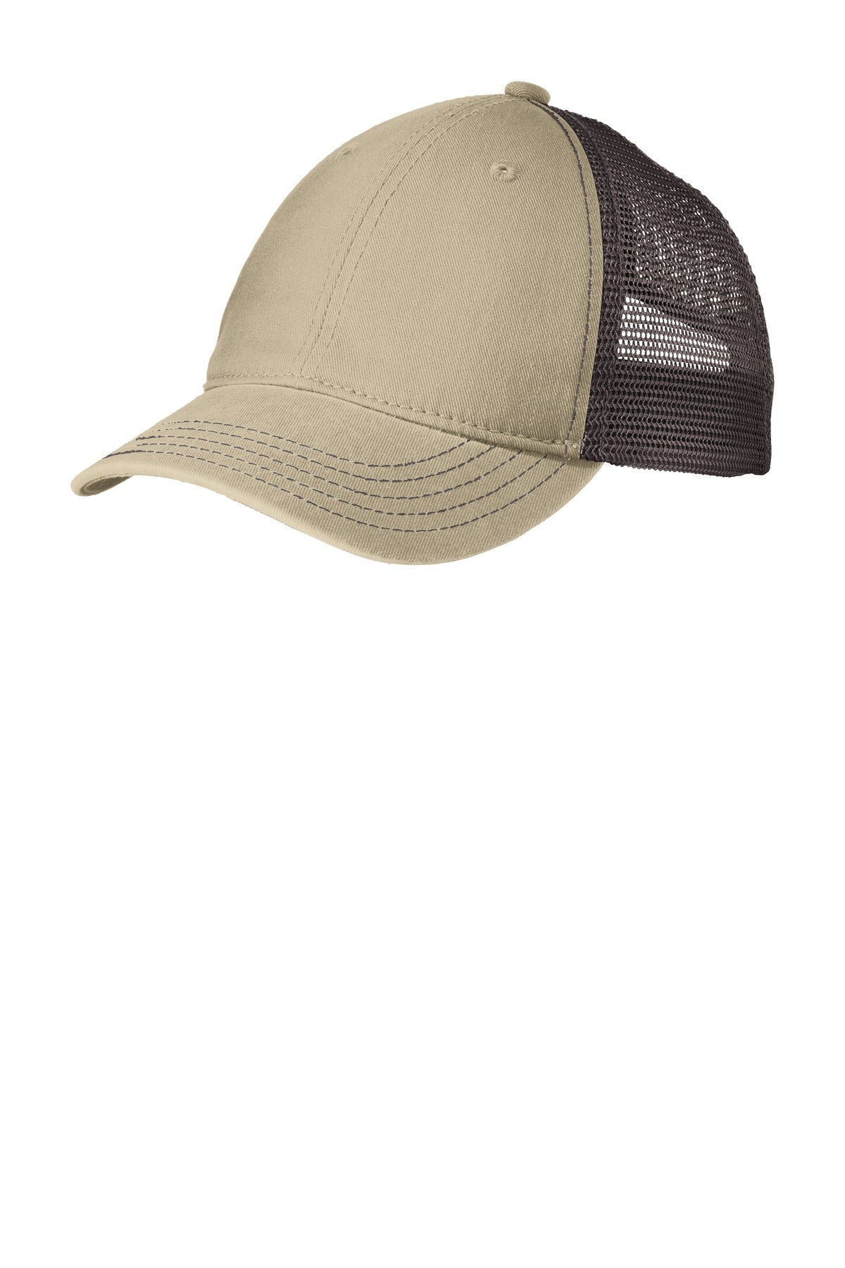 Khaki/ Chocolate Brown