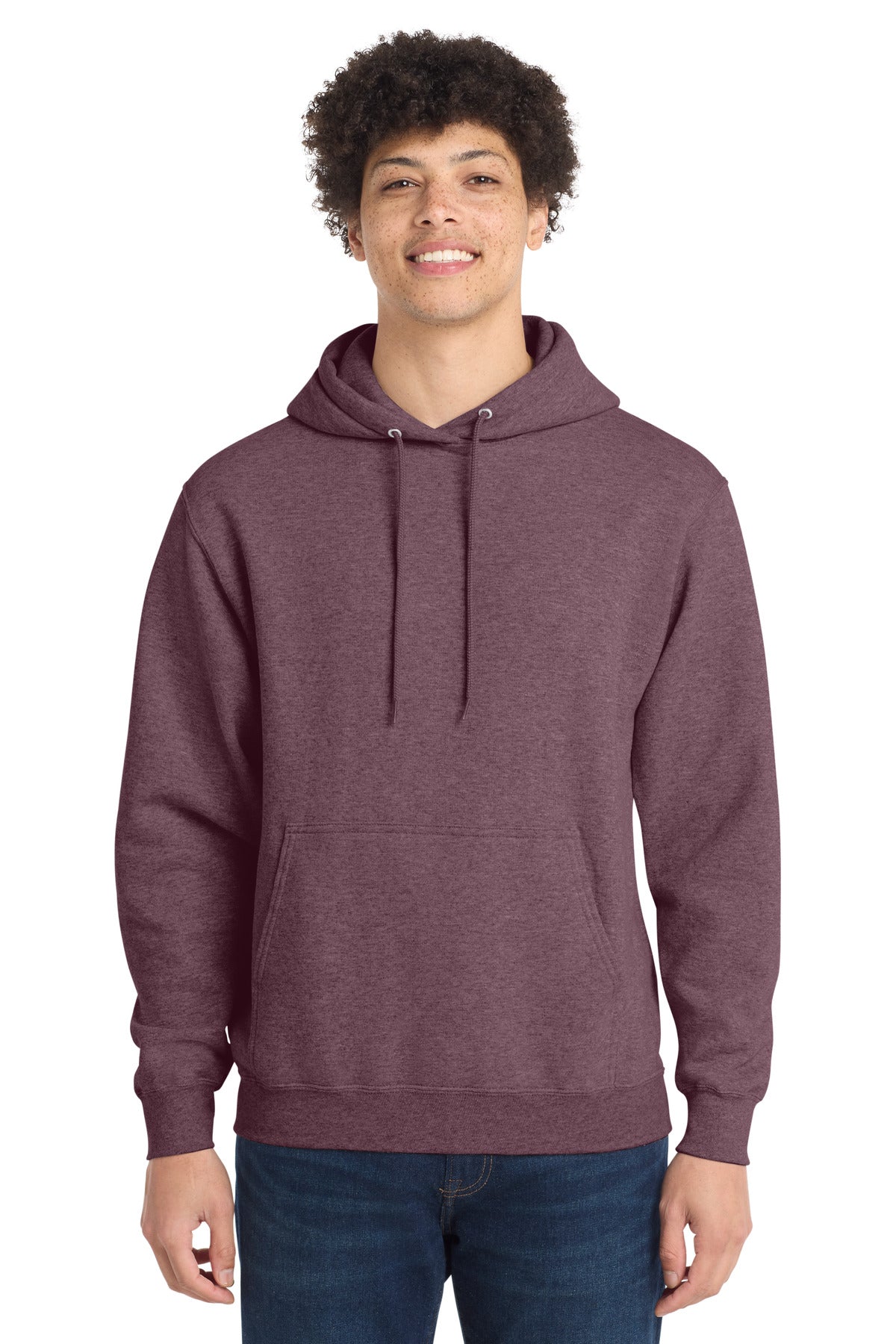 Heather Athletic Maroon