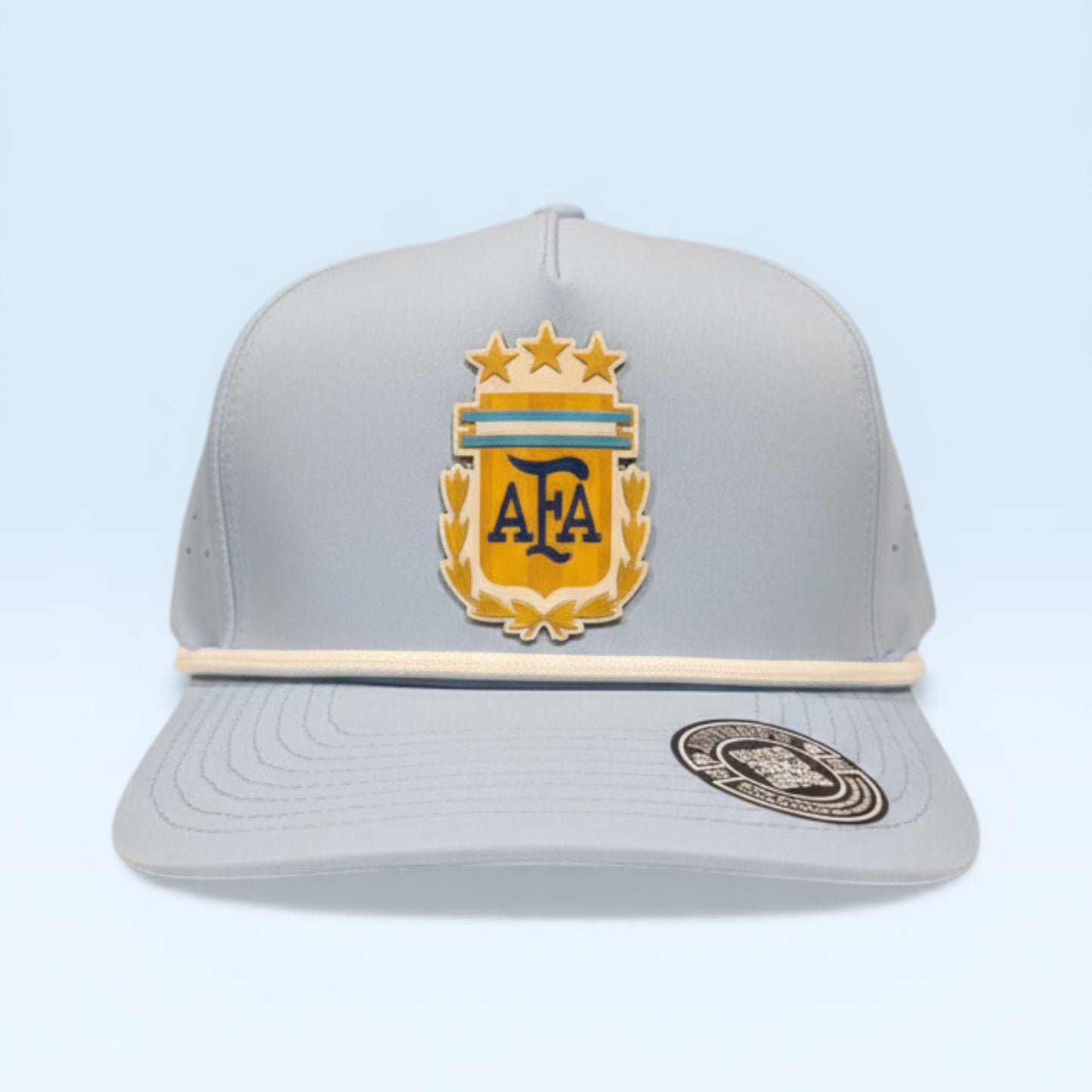 Argentina World Cup 2026 3D Logo + Flag Hat