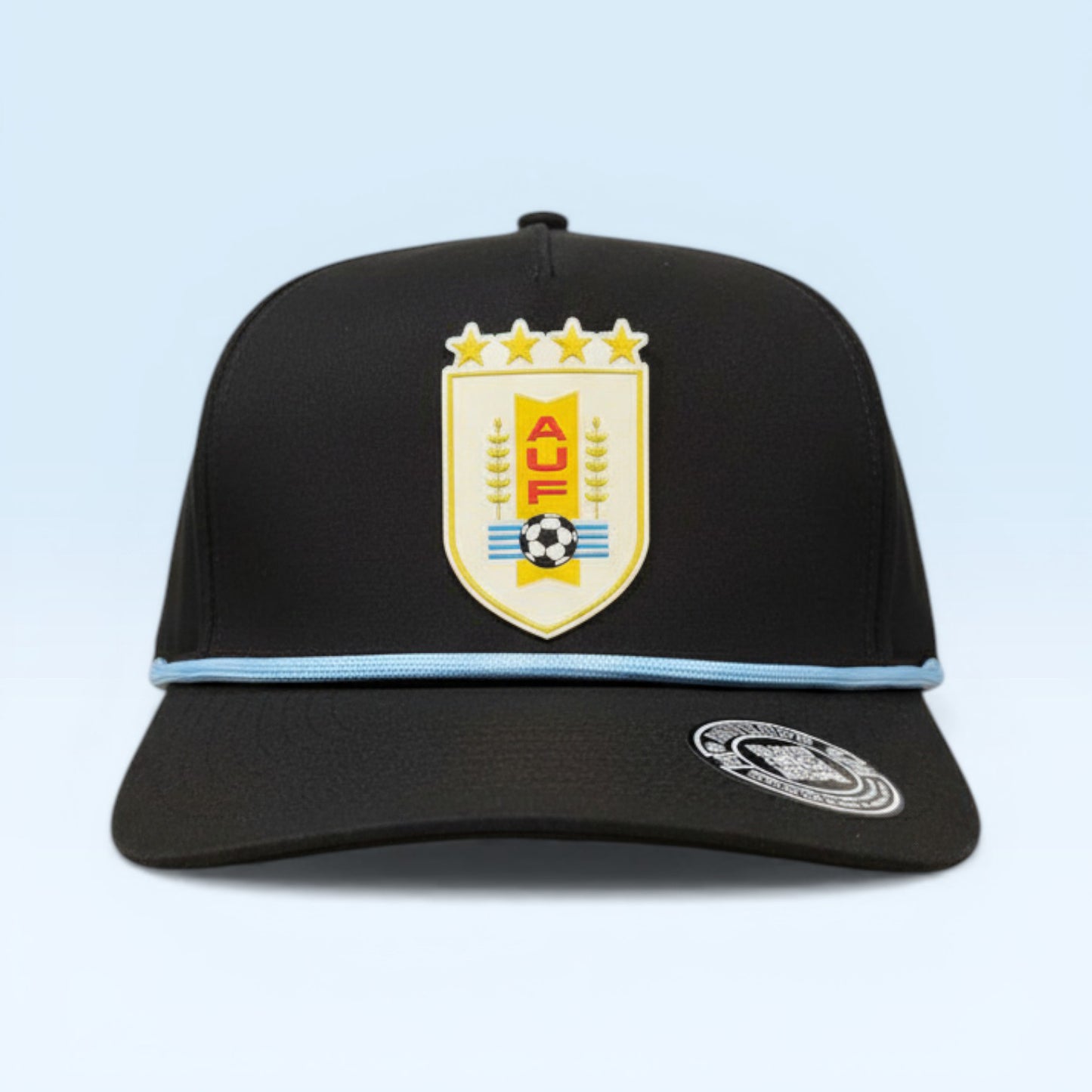 Uruguay World Cup 2026 3D Logo + Flag Hat