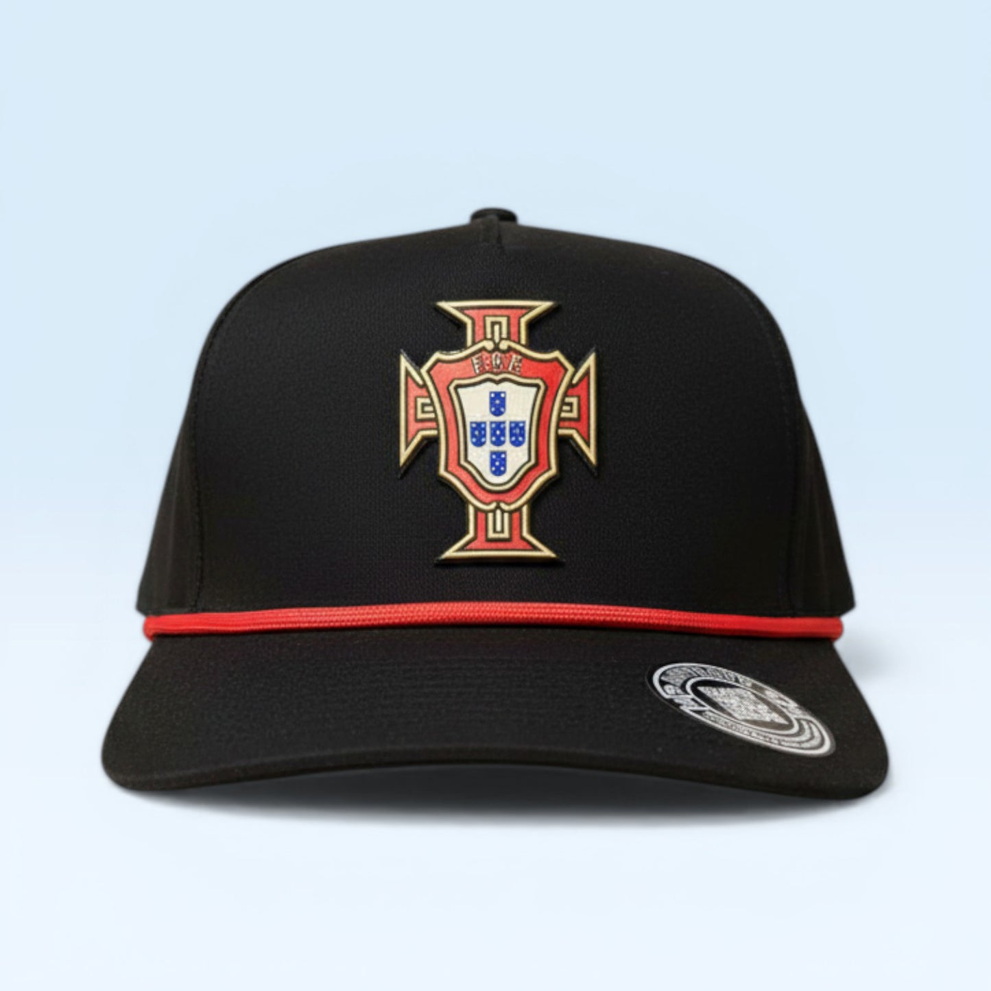 Portugal World Cup 2026 3D Logo + Flag Hat