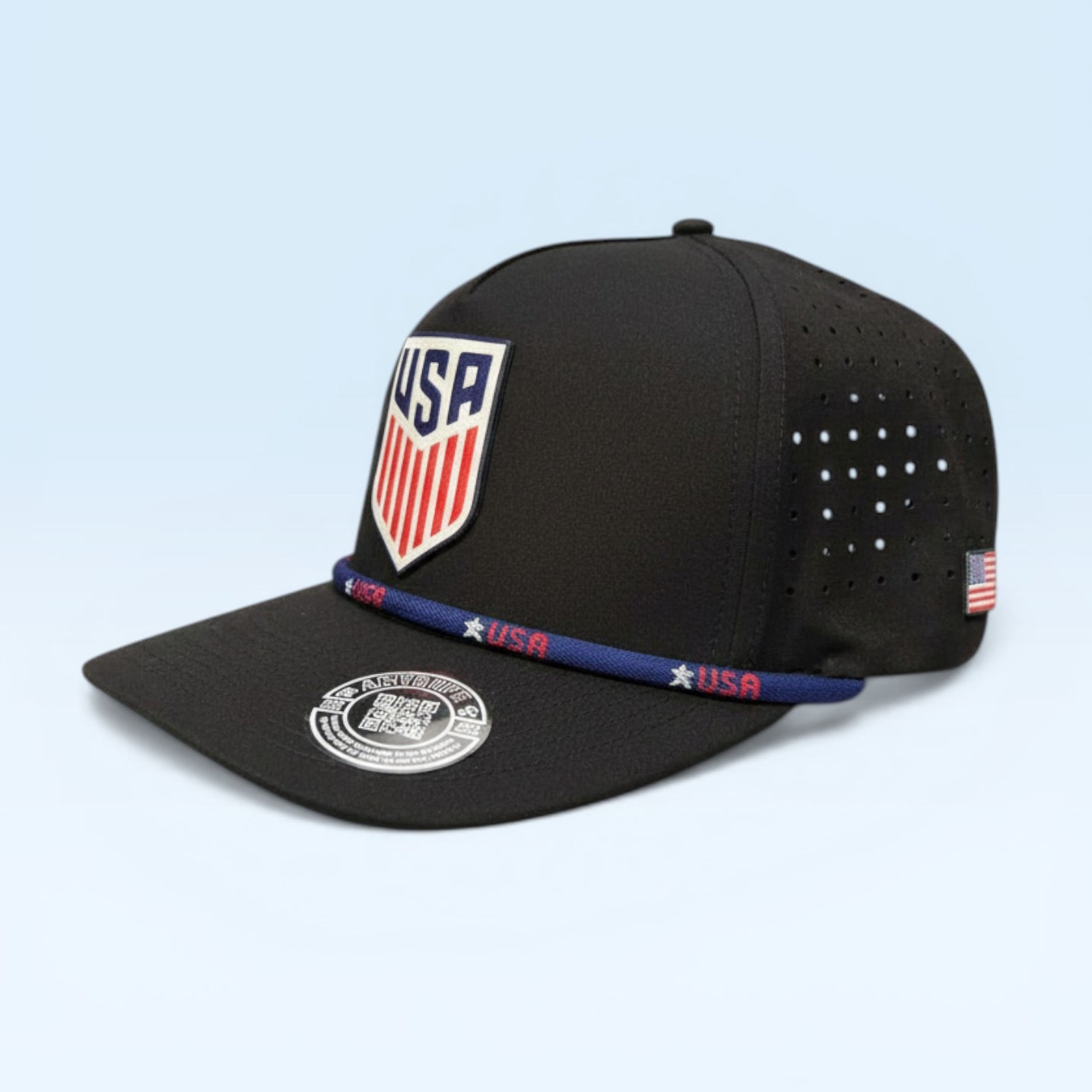 USA World Cup 2026 3D Logo + Flag Hat