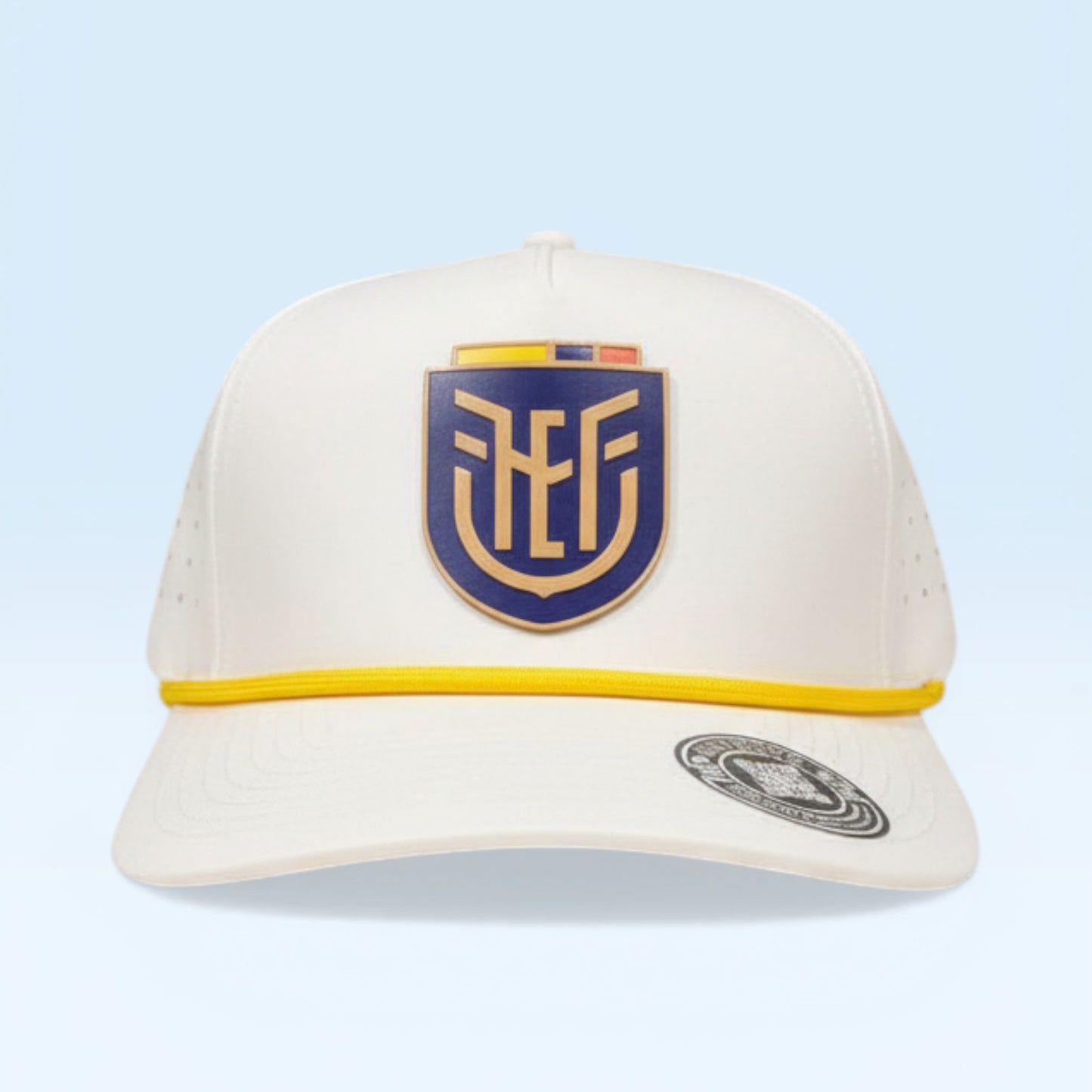 Ecuador World Cup 2026 3D Logo + Flag Hat