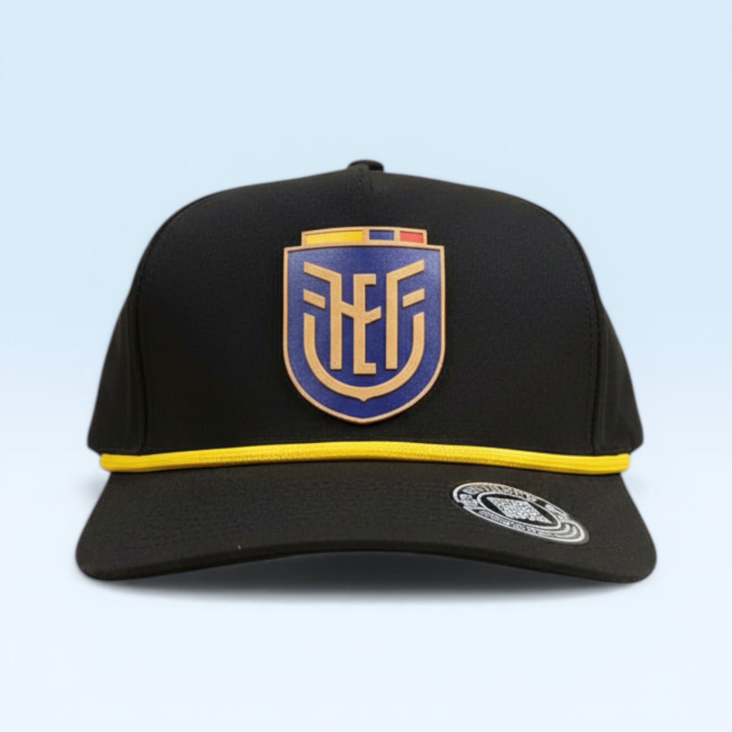 Ecuador World Cup 2026 3D Logo + Flag Hat