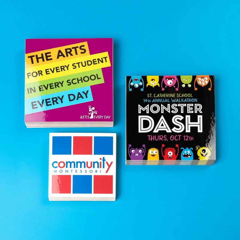 Square Glossy Stickers
