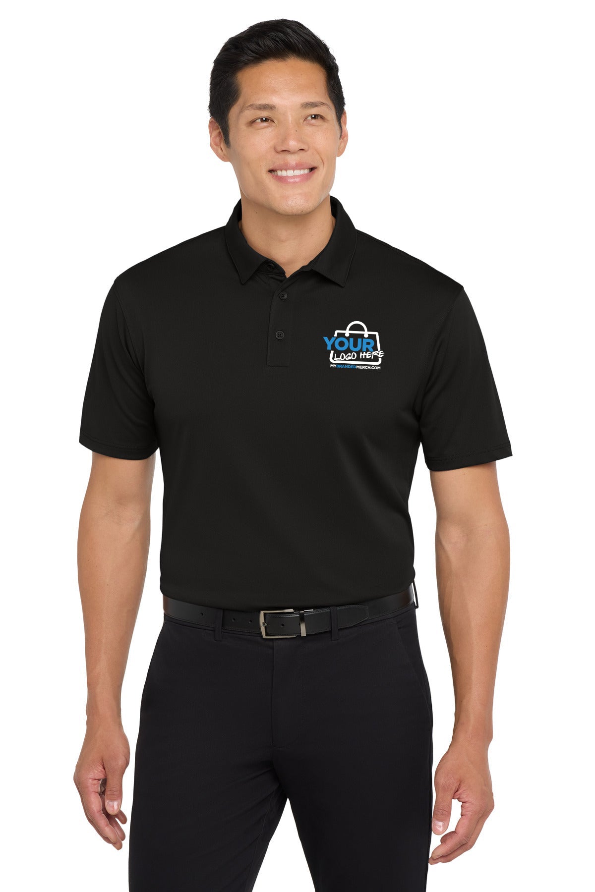 Custom logo Port Authority ® UV Choice Pique Polo K750 decoration preview