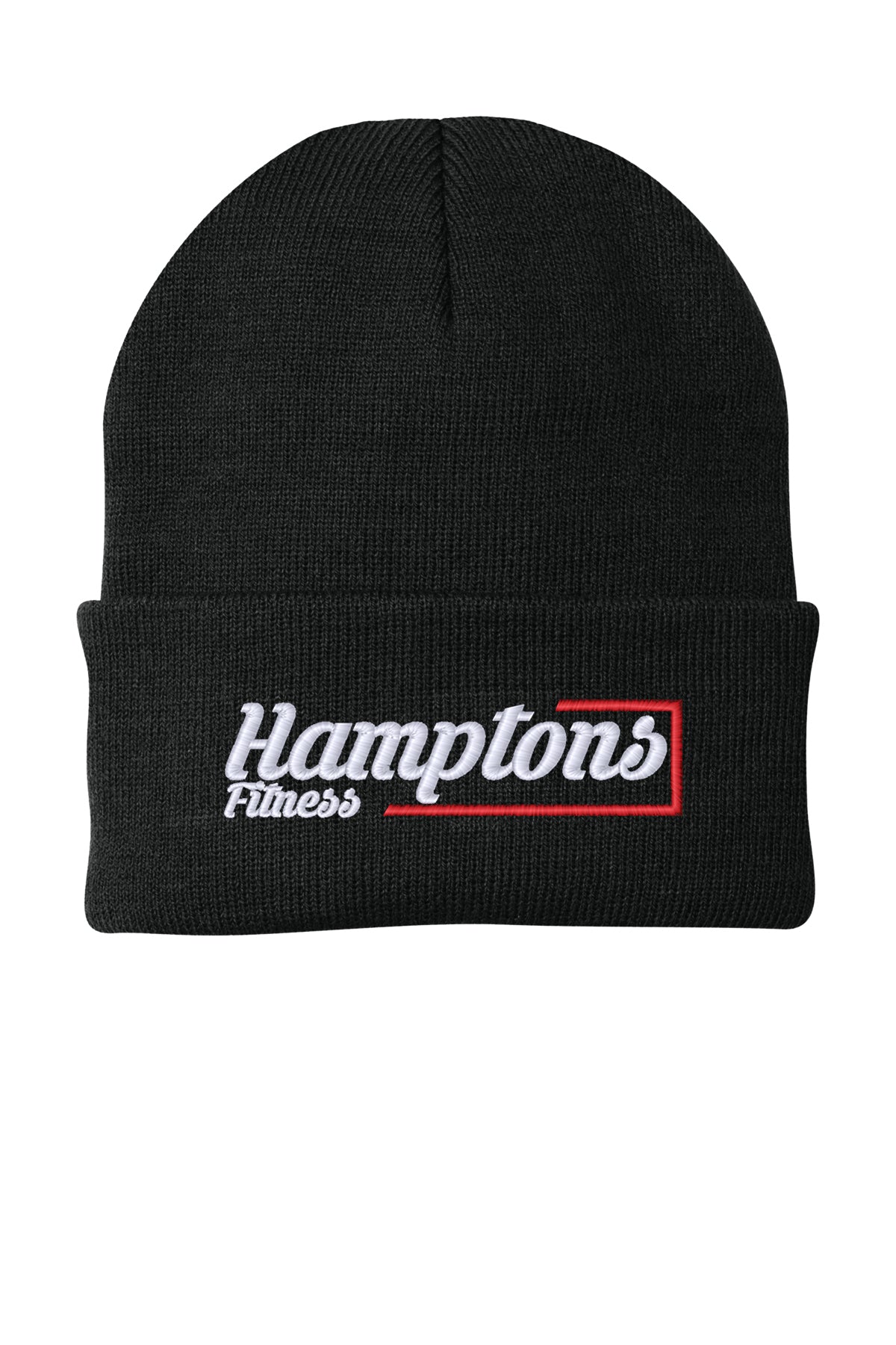 Hamptons Fitness CP90 black knit cap