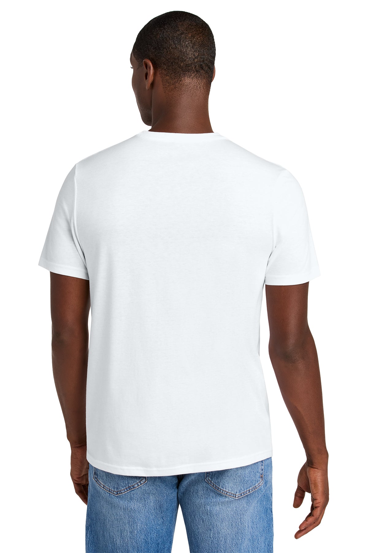 Hamptons Fitness DT184 Bright White tee back