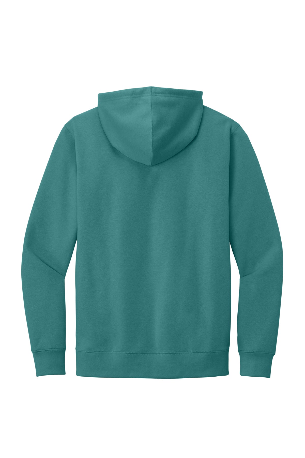 Hamptons Wellness Society DT6100 hoodie in Eucalyptus Blue, back view