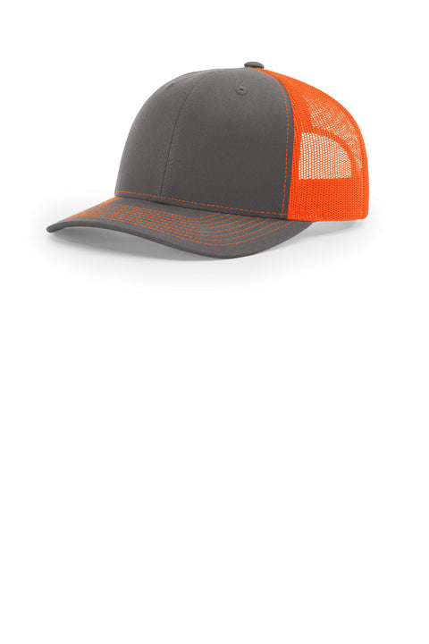 Charcoal/ Neon Orange