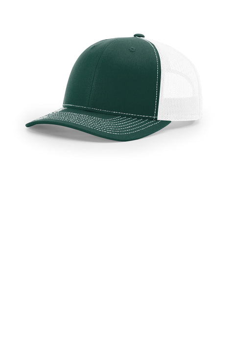 Dark Green/ White