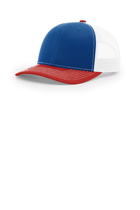 Royal/ White/ Red