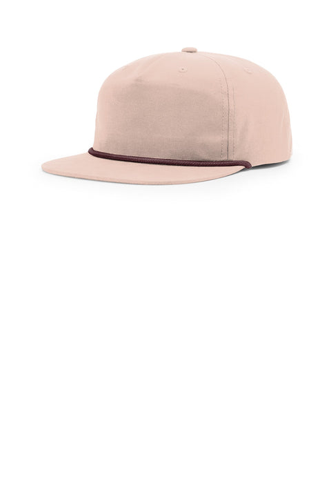Pale Peach/ Maroon