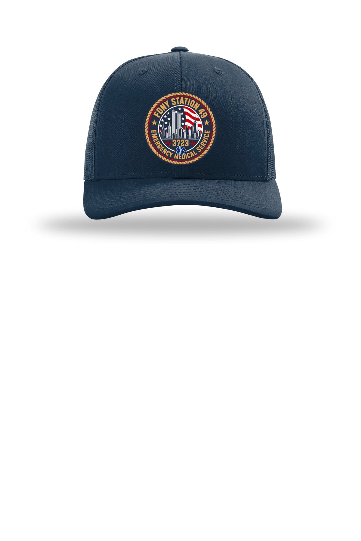 9-11 25th Anniversary FDNY EMS Station 49 Richardson 112 Snapback Hat