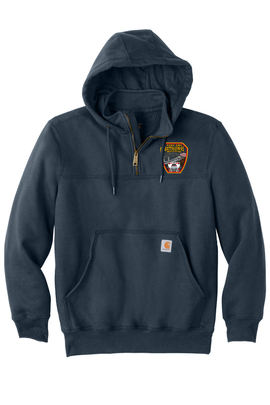 9-11 25th Anniversary FDNY EMS Station 45 Carhartt 1/4 Zip