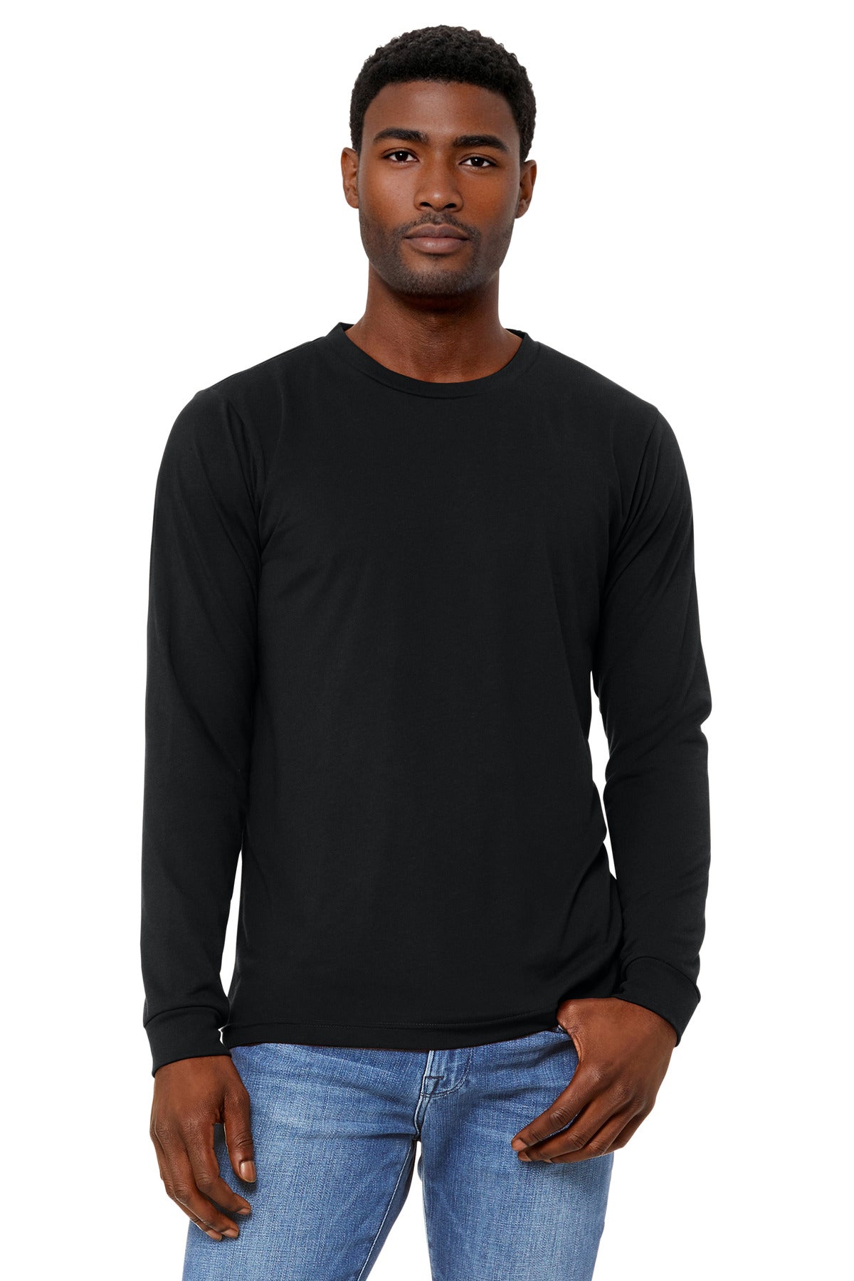 Solid Black Triblend