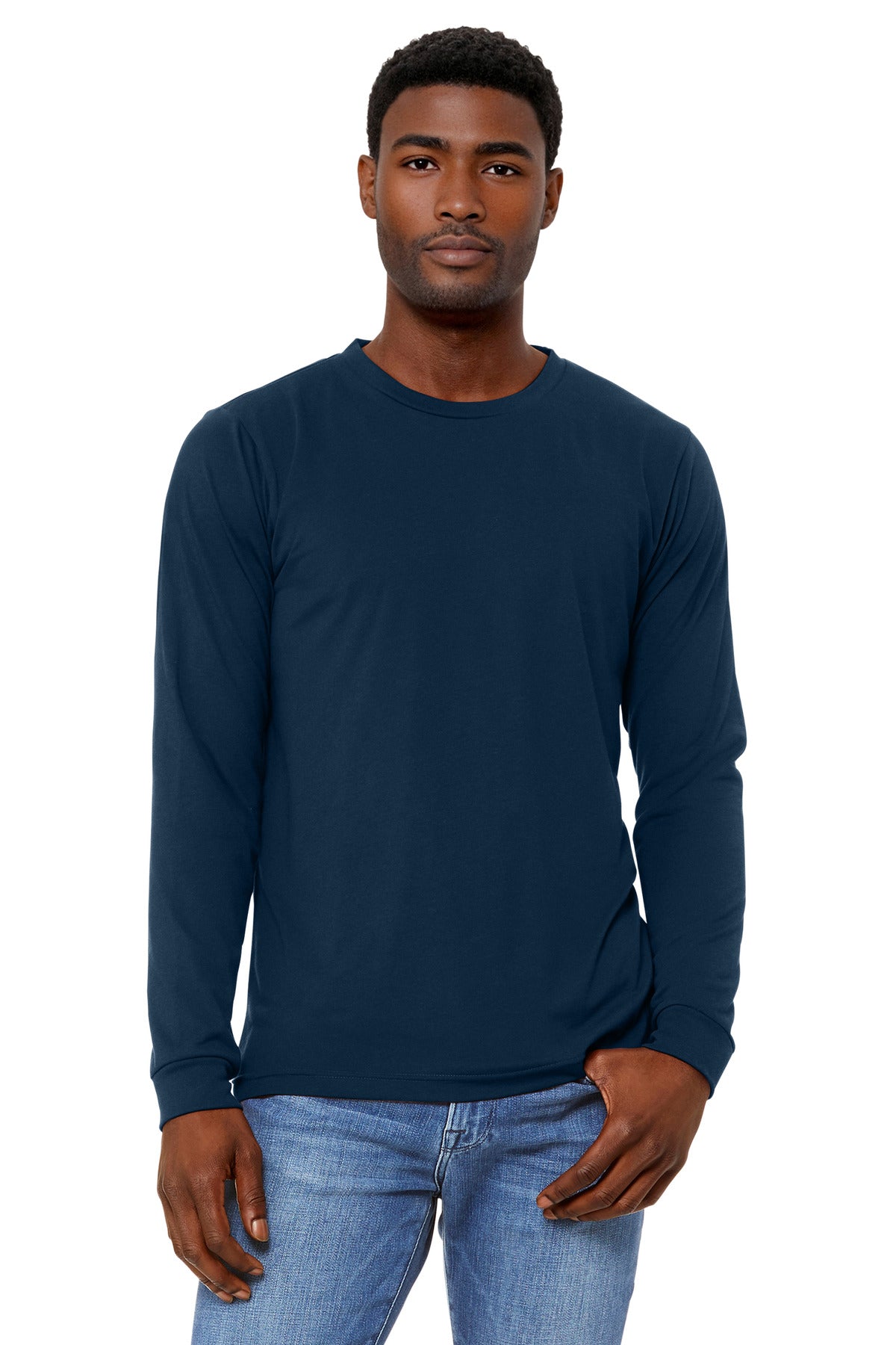 Solid Navy Triblend