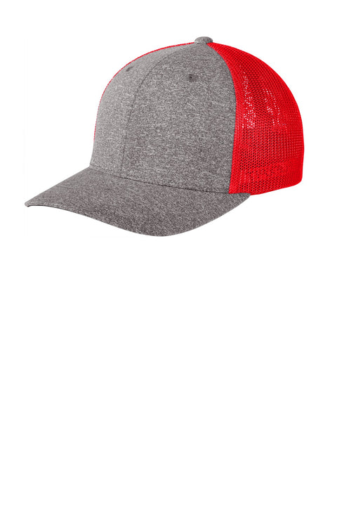 True Red/ Grey Heather