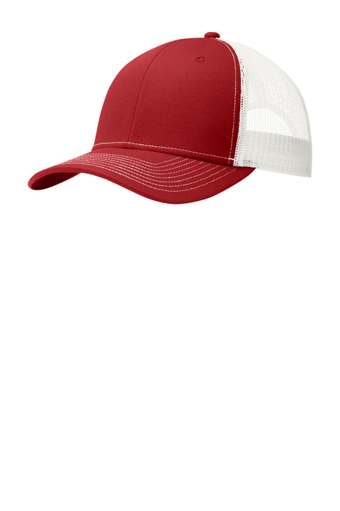 Flame Red/ White