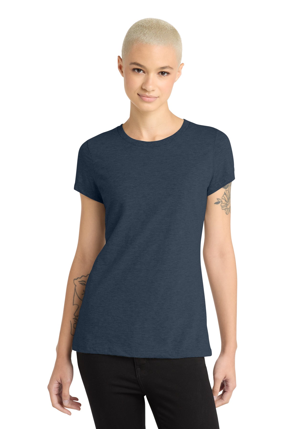 Heathered Navy