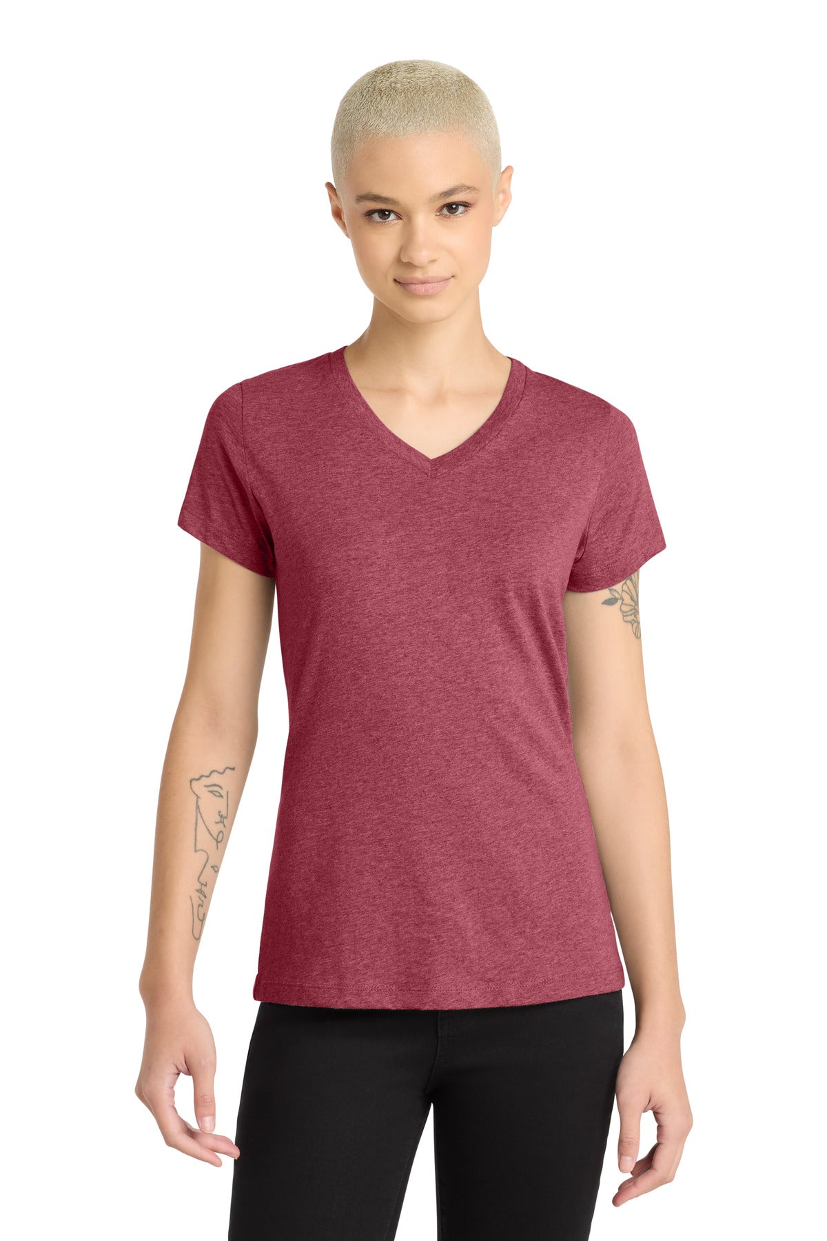 Heathered Red