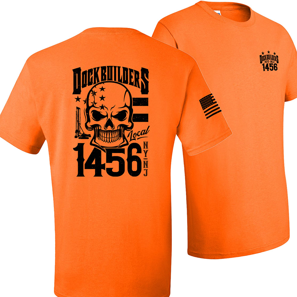 Dock Builders 1456 Skull T-Shirt