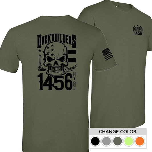 Dock Builders 1456 Skull T-Shirt (Copy)