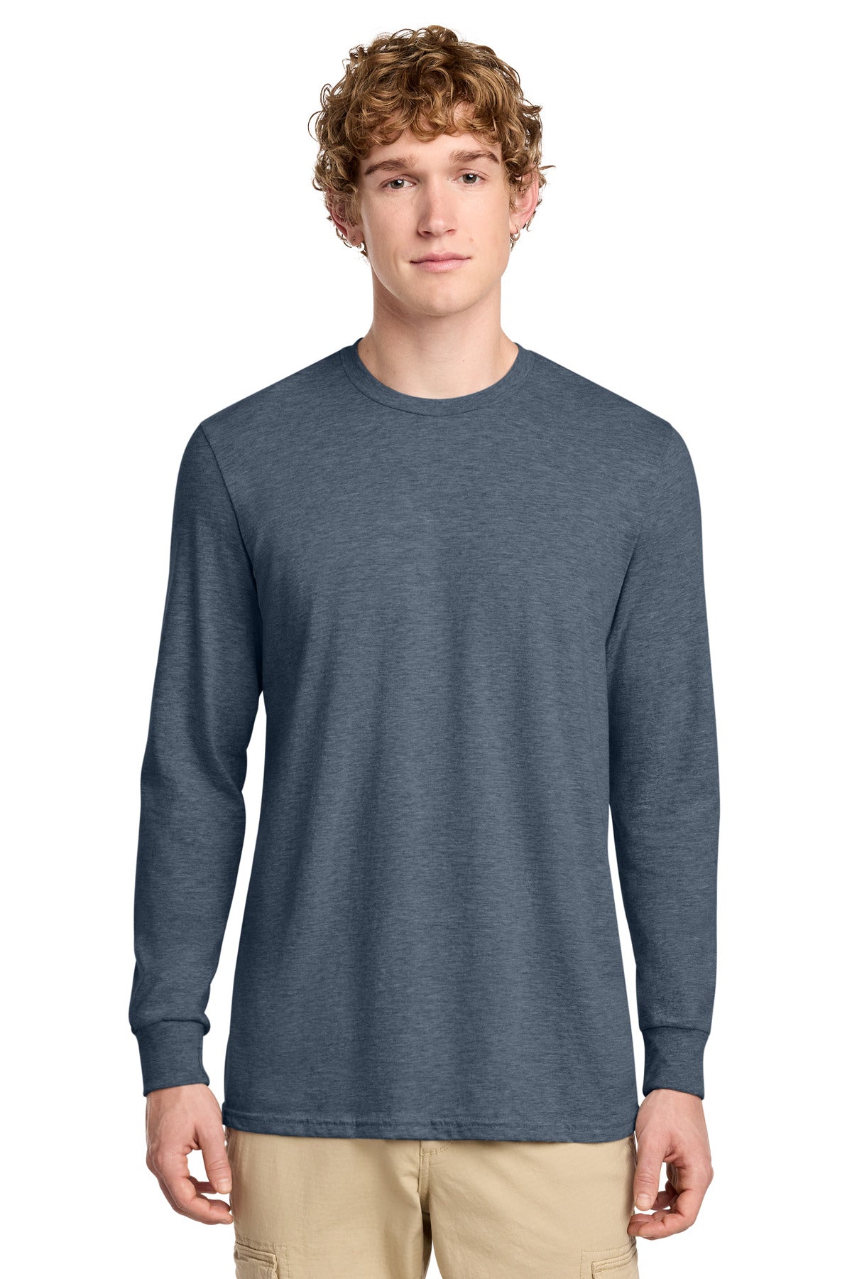 Heathered Navy