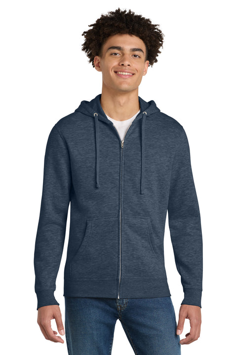 Heathered Navy