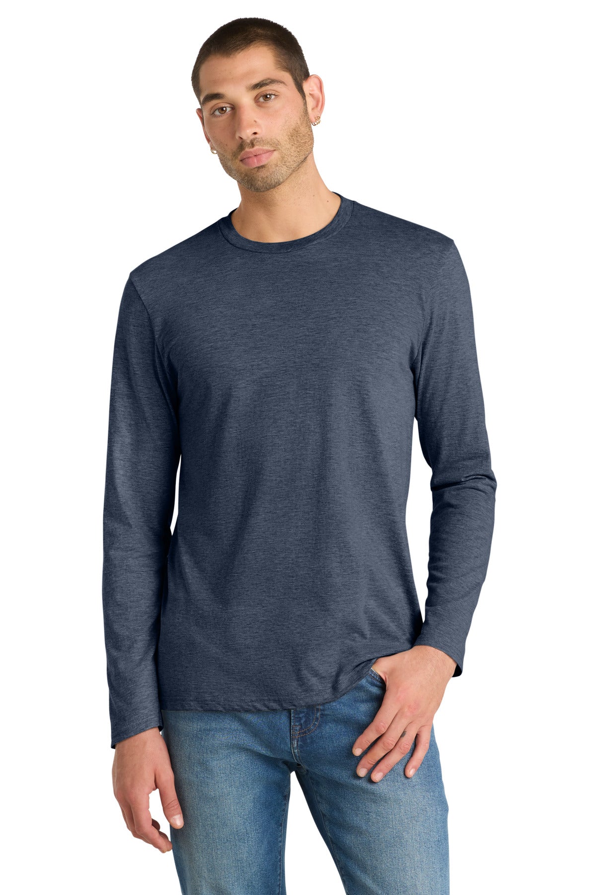 Heathered Navy