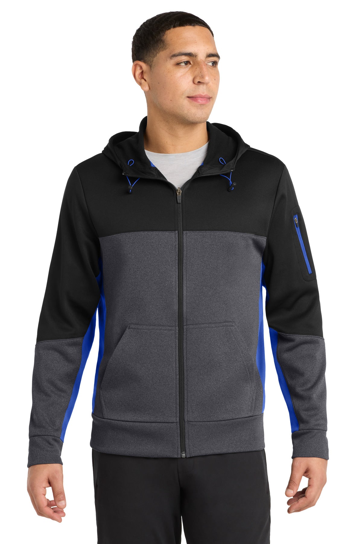 Black/ Graphite Heather/ True Royal