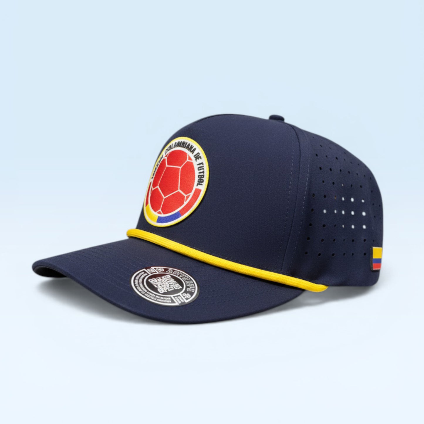 Colombia World Cup 2026 3D Logo + Flag Hat