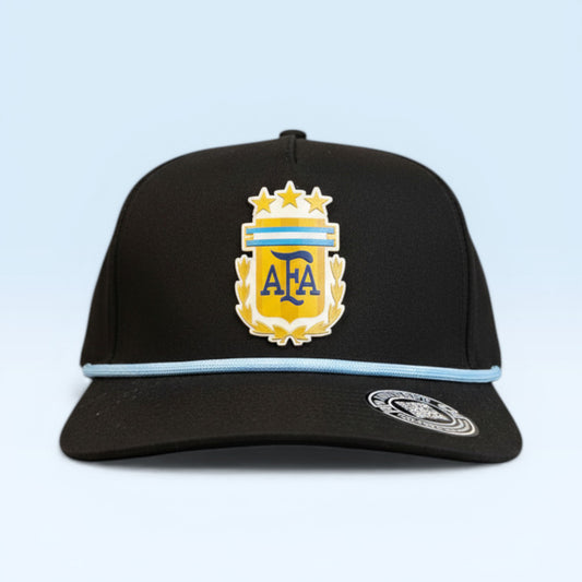 Argentina World Cup 2026 3D Logo + Flag Hat