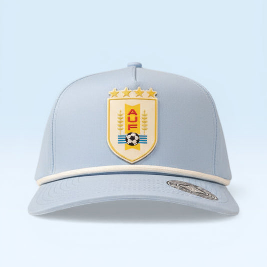 Uruguay World Cup 2026 3D Logo + Flag Hat