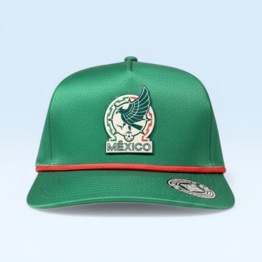 Mexico World Cup 2026 3D Logo + Flag Hat