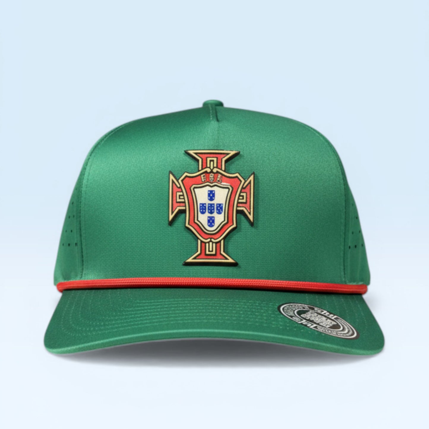 Portugal World Cup 2026 3D Logo + Flag Hat