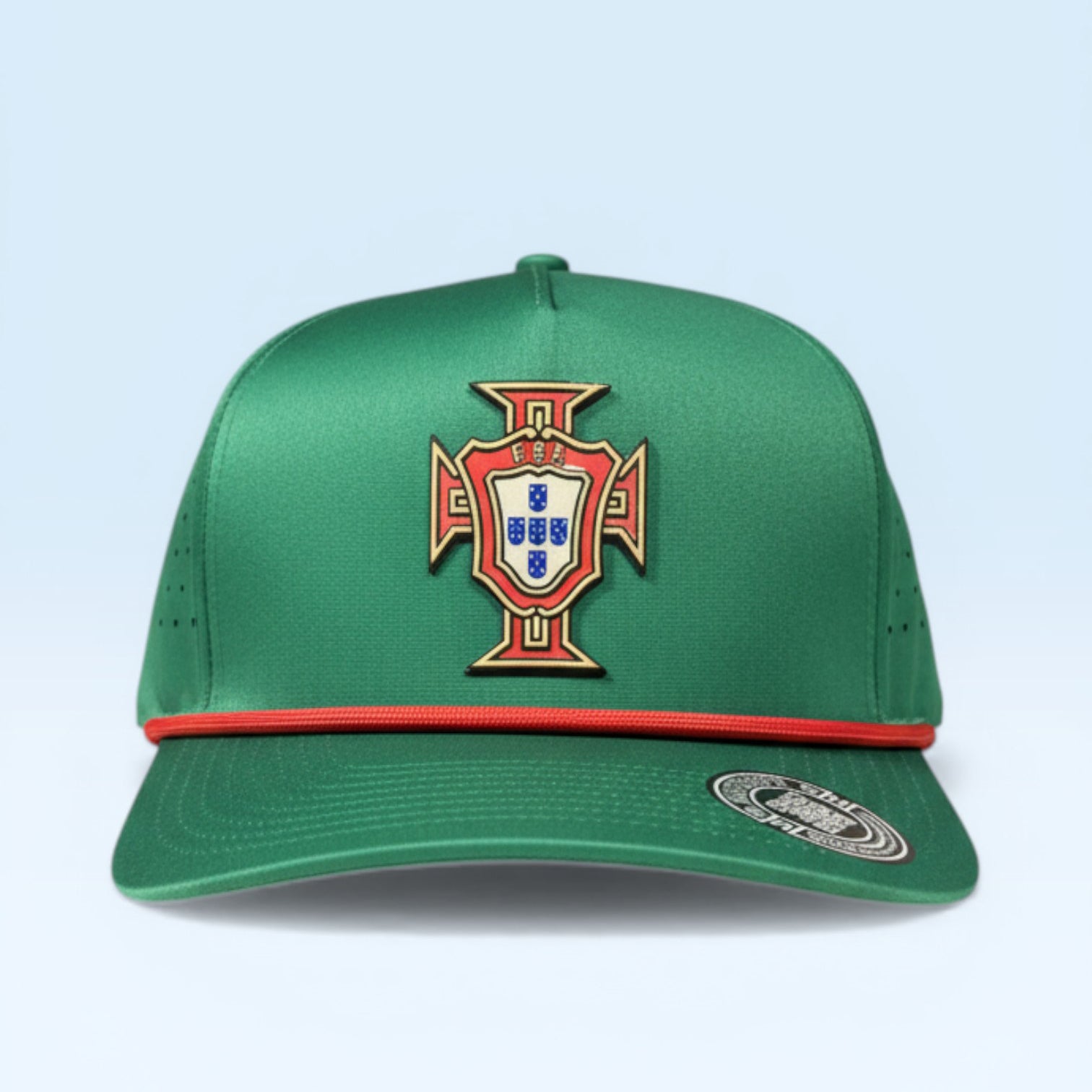 Portugal World Cup 2026 3D Logo + Flag Hat