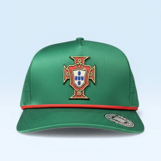 Portugal World Cup 2026 3D Logo + Flag Hat