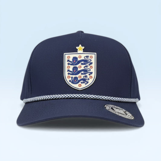 England World Cup 2026 3D Logo + Flag Hat