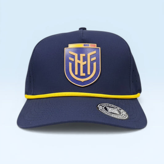 Ecuador World Cup 2026 3D Logo + Flag Hat