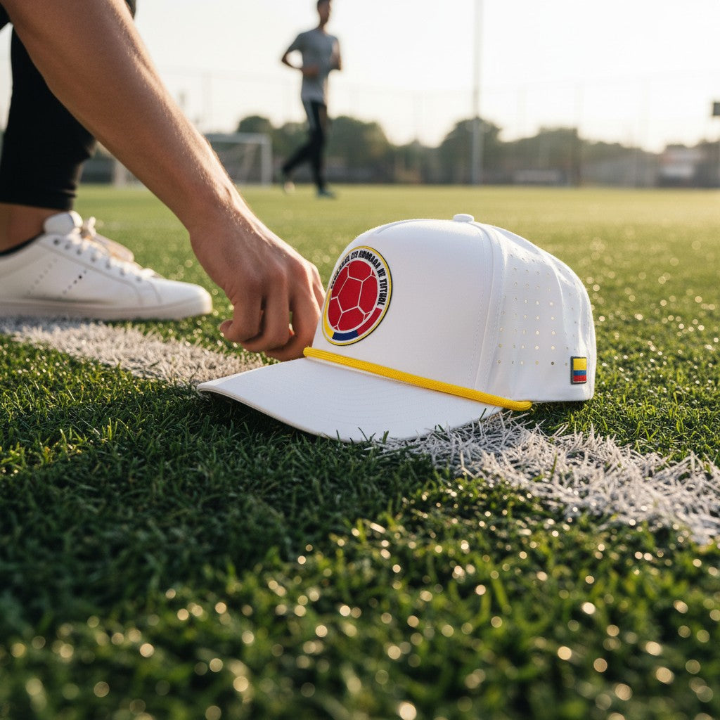 Colombia World Cup 2026 3D Logo + Flag Hat