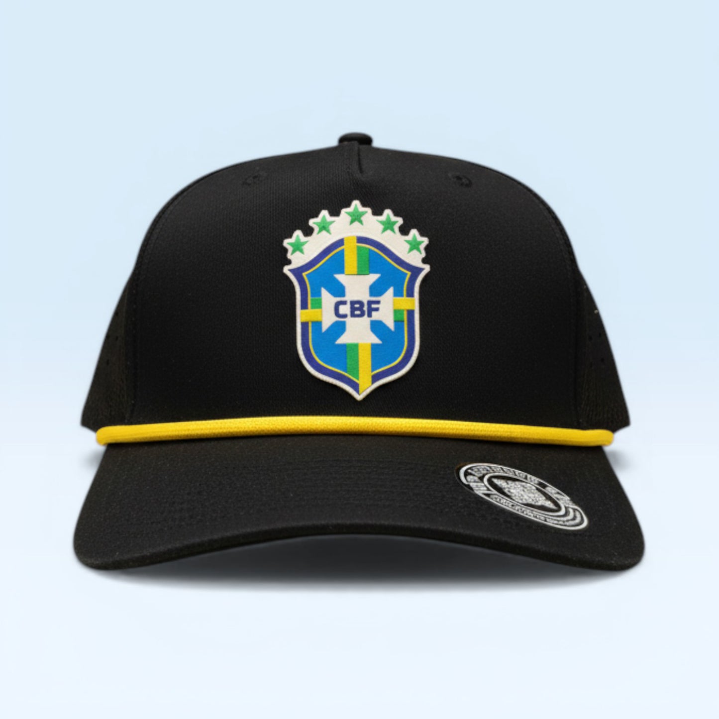 Brazil World Cup 2026 3D Logo + Flag Hat