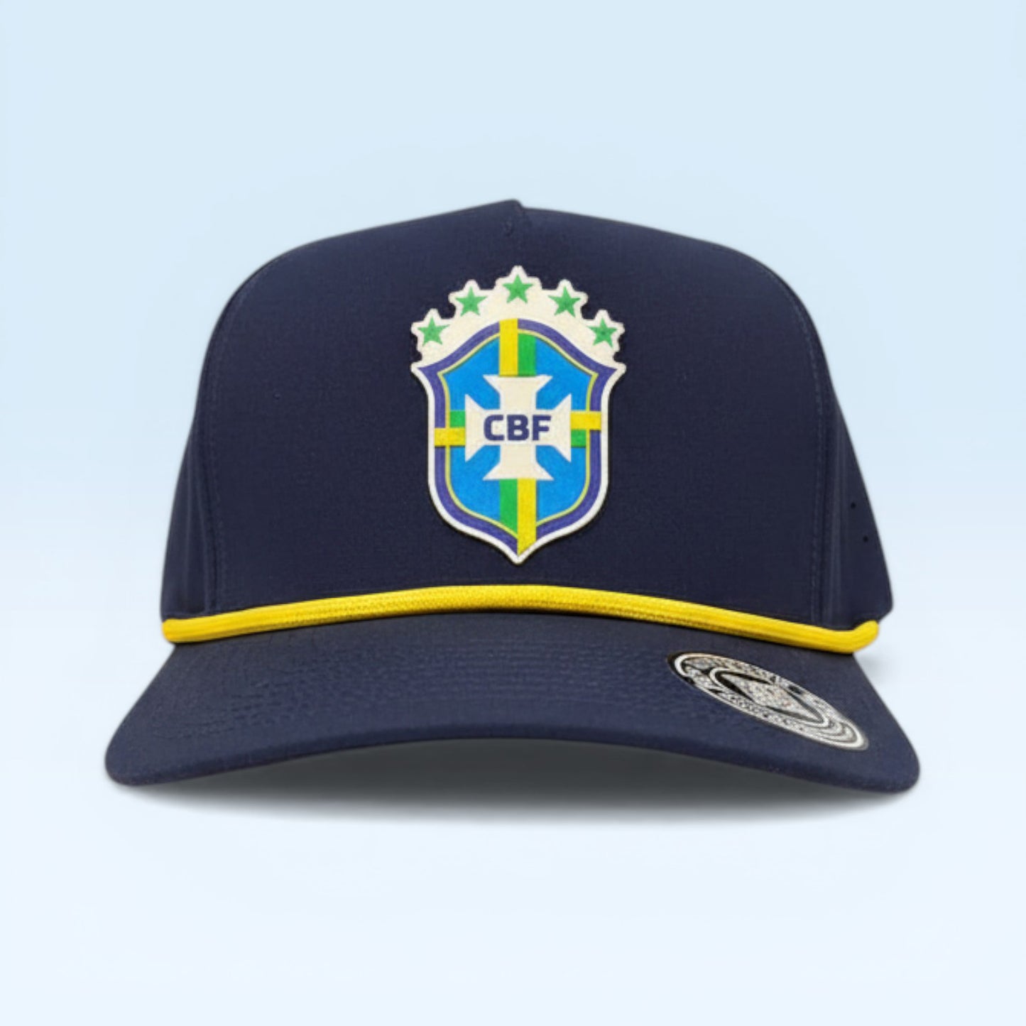 Brazil World Cup 2026 3D Logo + Flag Hat